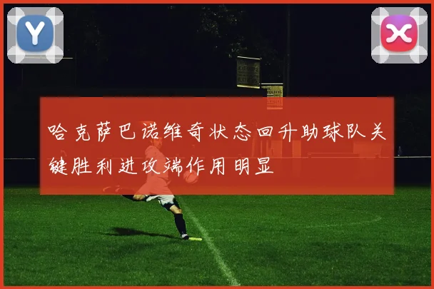 哈克萨巴诺维奇状态回升助球队关键胜利进攻端作用明显